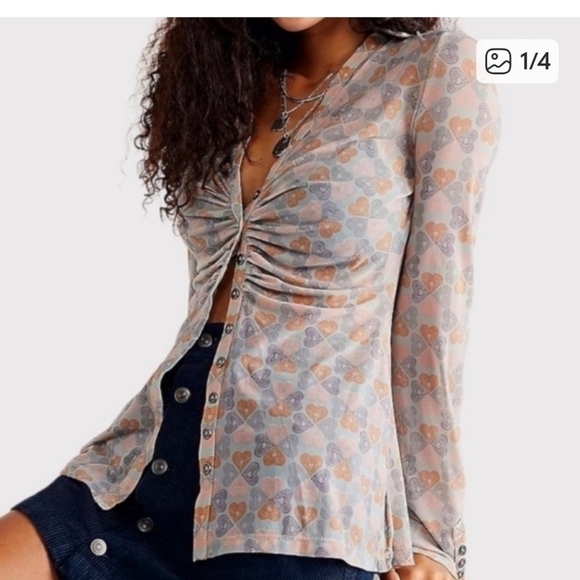 Free People Lucky Shirtee - Picture 4 of 5